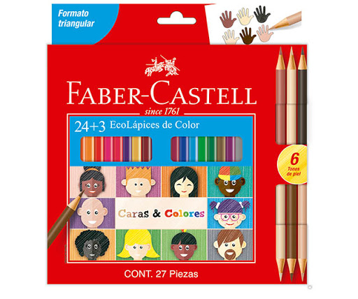 Ecolapiz Caras y Colores - Faber Castell - Imagen 2