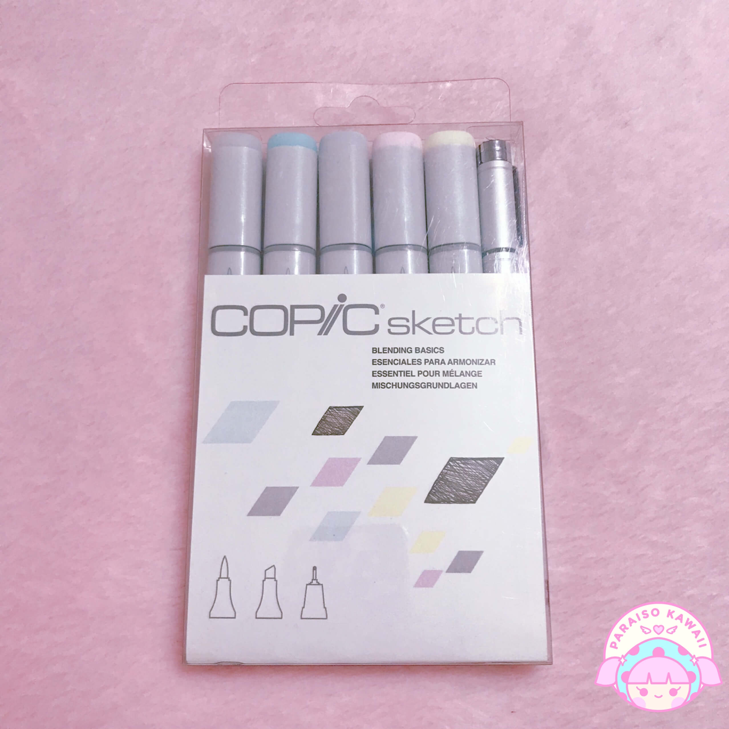 Copic Sketch - Blending Basics con Multiliner
