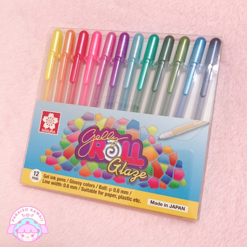 Gelly Roll Glaze Set 12 Paraiso Kawaii