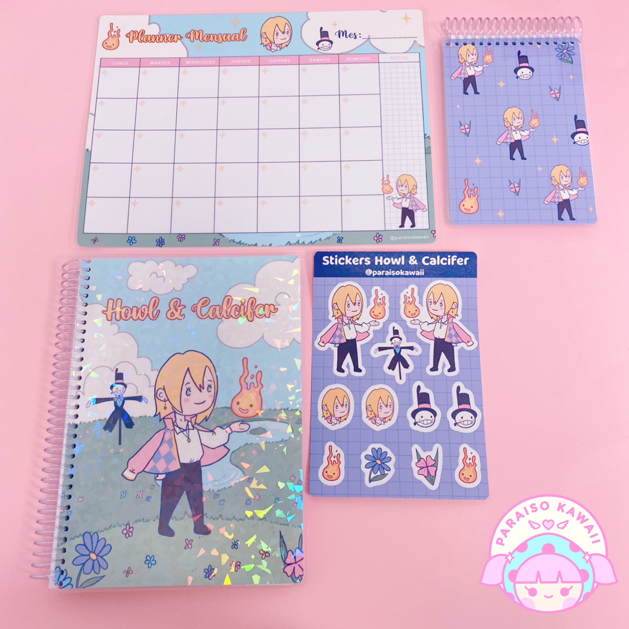 PKStudio - Set Papeleria Howl Holo - Imagen 2