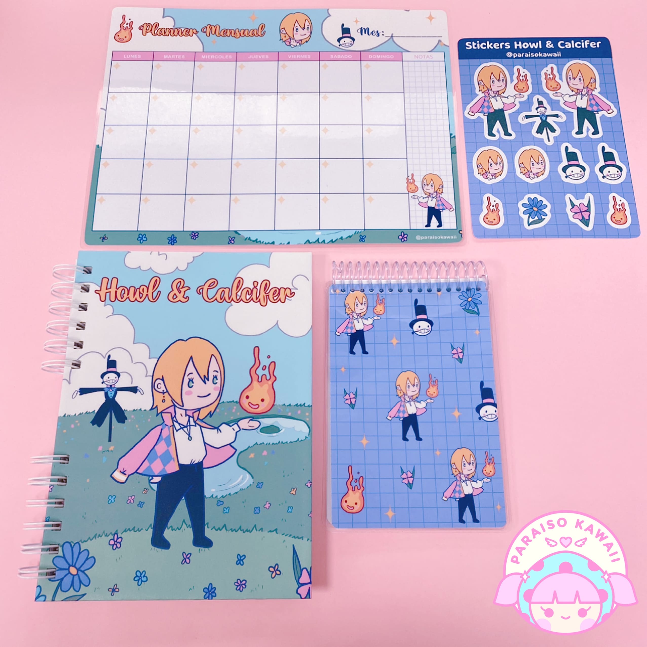 PKStudio - Set Papeleria Tapa Dura Howl - Imagen 2