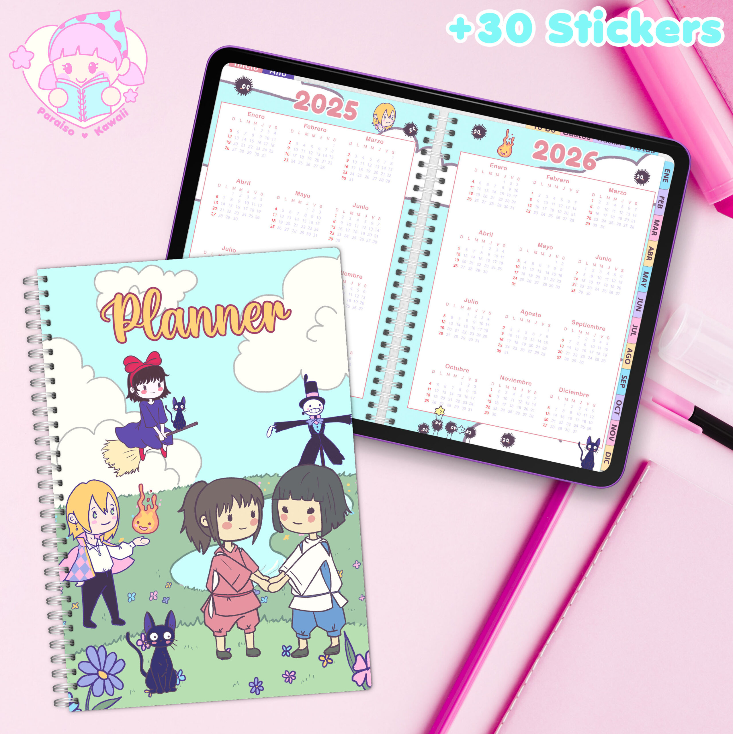 Archivo Digital – Planner Ghibli Sin Fecha