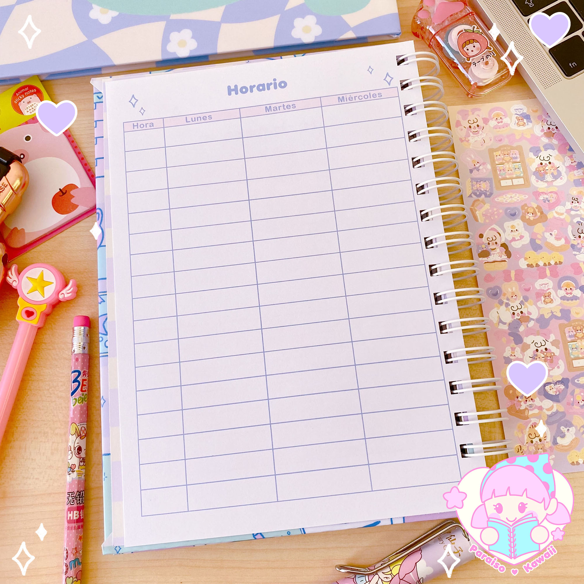 Study Planner Michi - A5 - Imagen 3