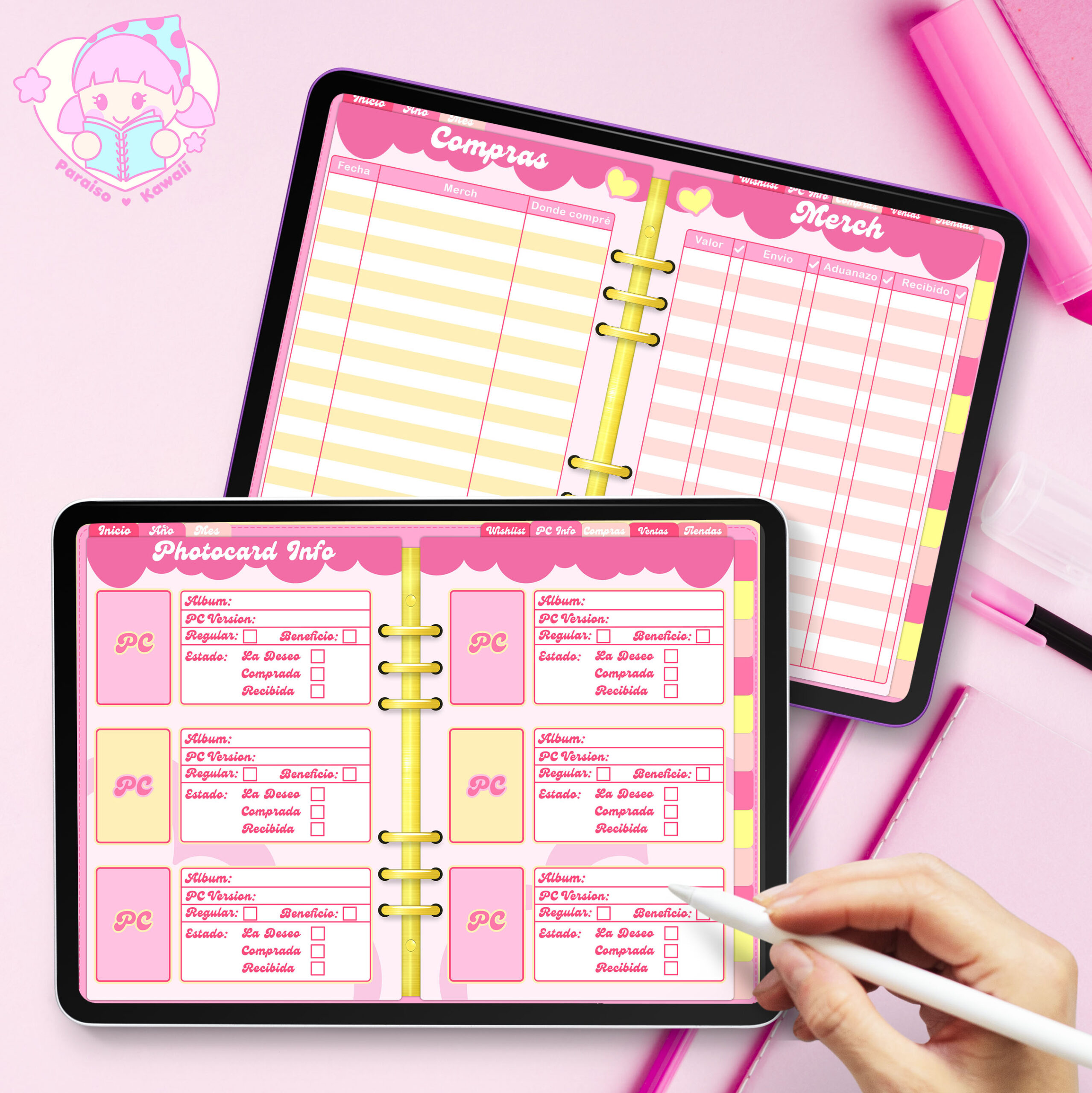 Archivo Digital – Kpop Collector Book Pink - Imagen 2