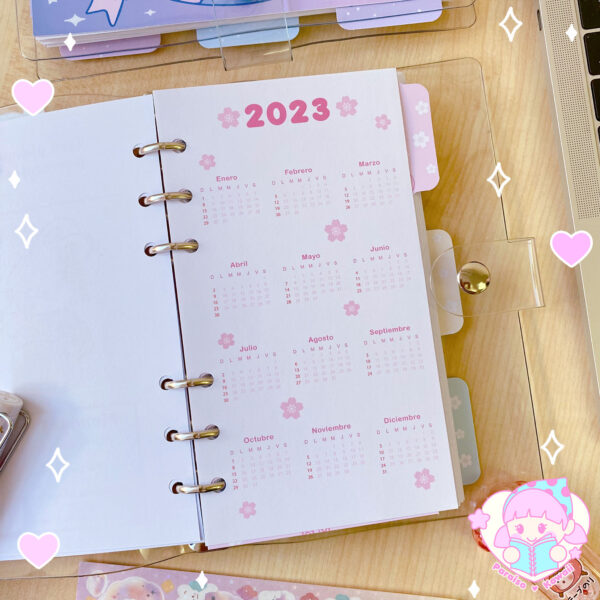 Binder A6 - Planner Diario Fufu - Imagen 2