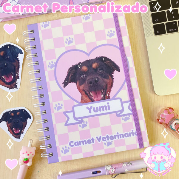 Personalizado - Carnet Veterinario a Pedido