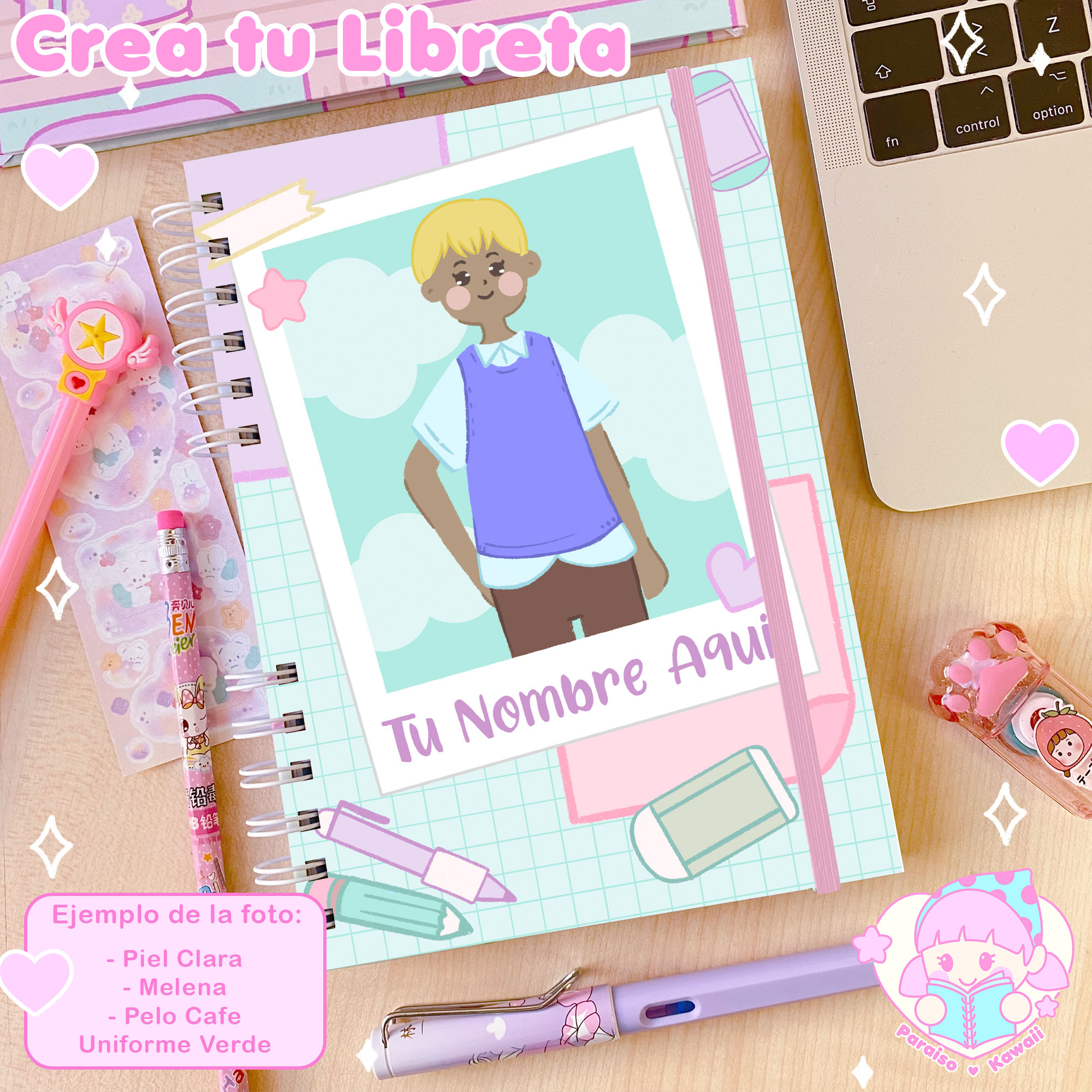 Crea tu Libreta A5 - Educadora - Imagen 4