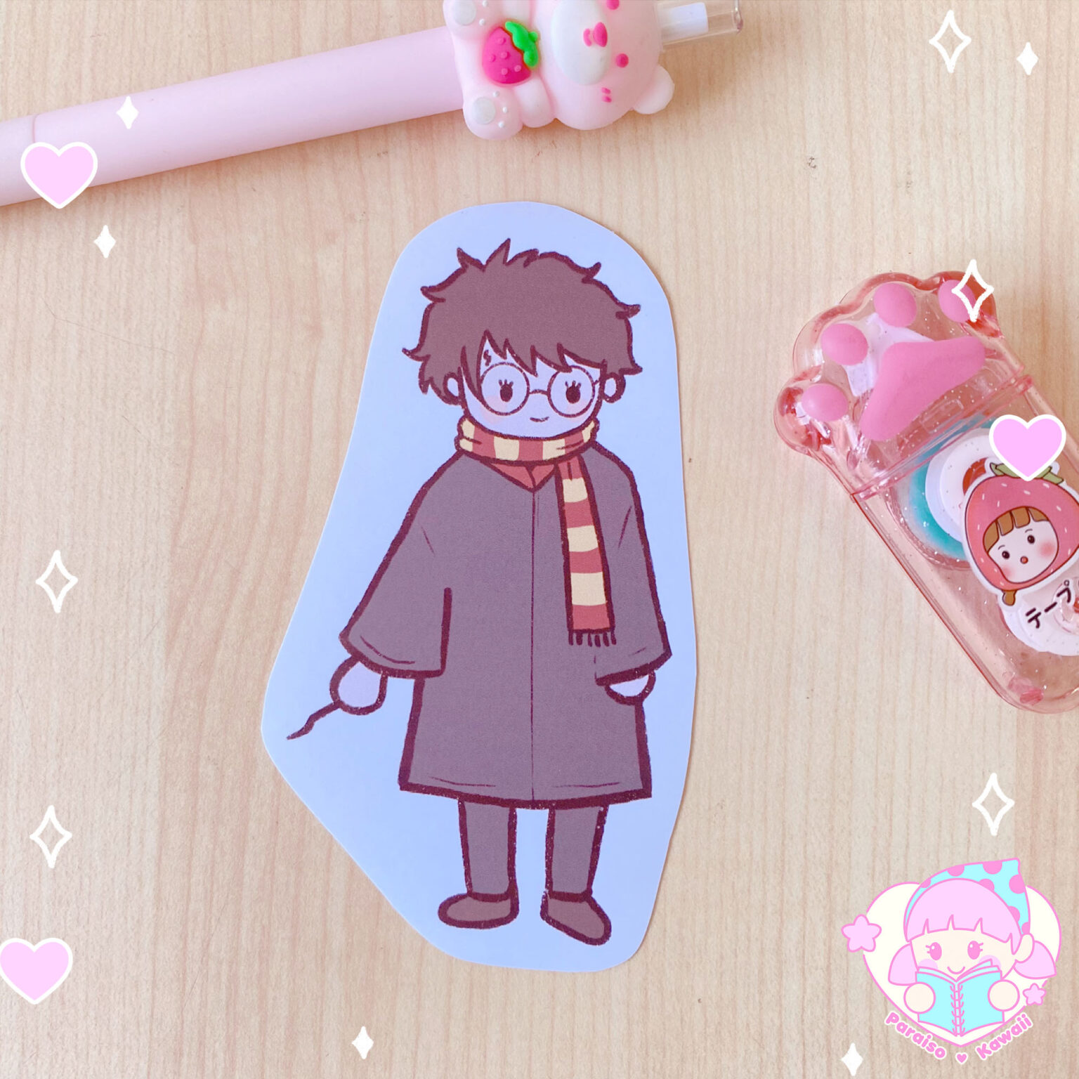 Sticker Individual Harry Potter – Paraiso Kawaii