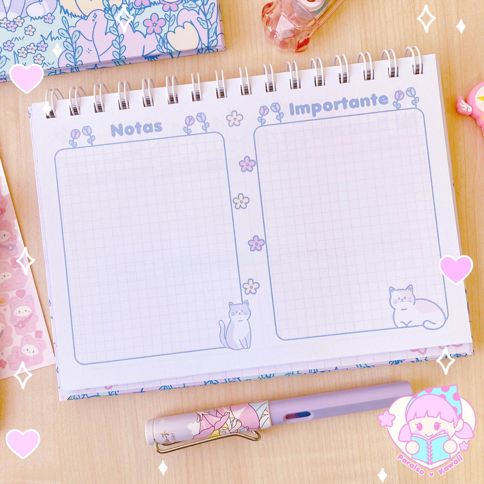 Planner Semanal Michi Flores – A5 - Imagen 4
