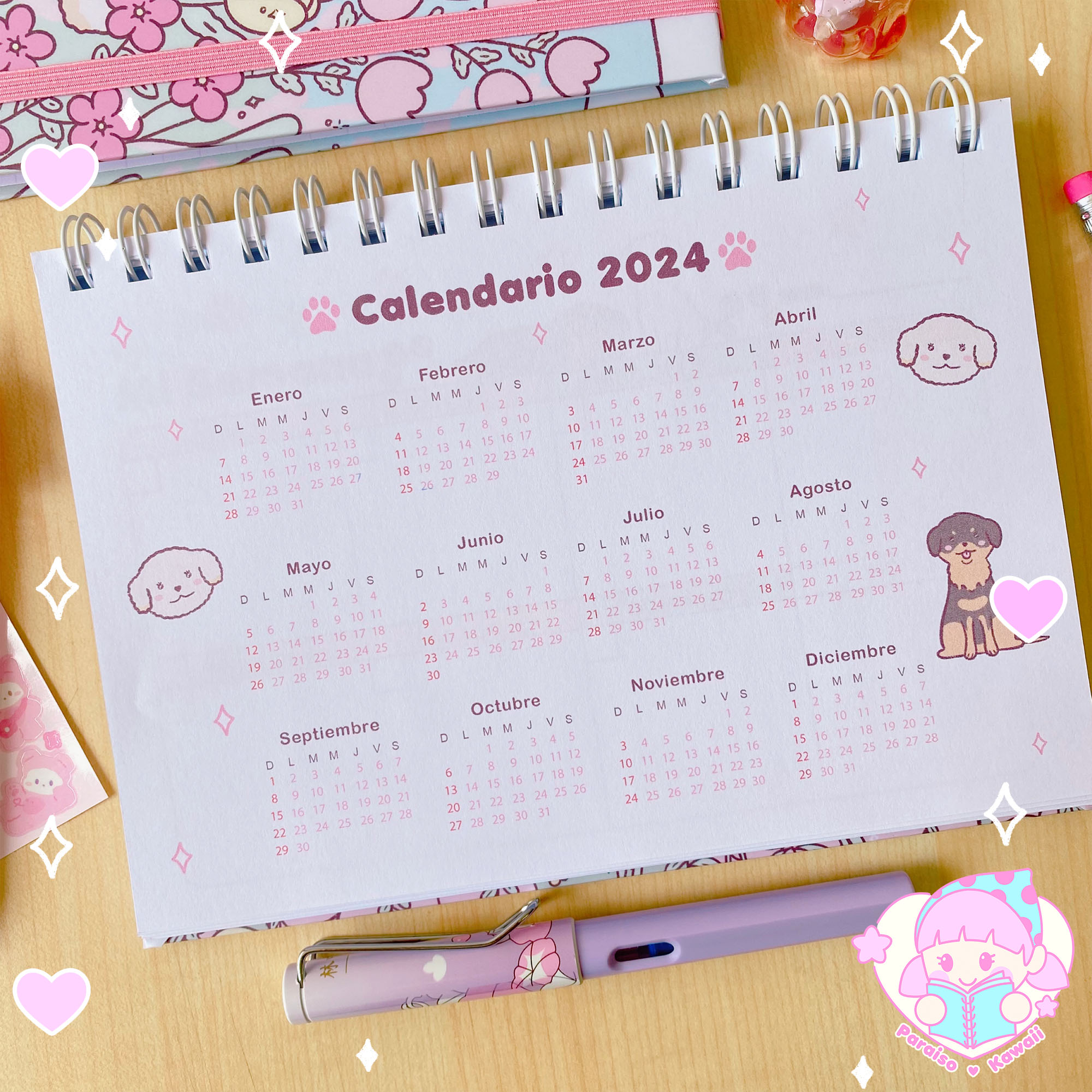 Planner Semanal Puppy – A5 - Imagen 2