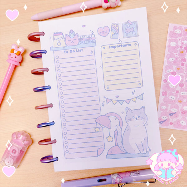 Planner Anual Discos - Michi A5 - Imagen 8
