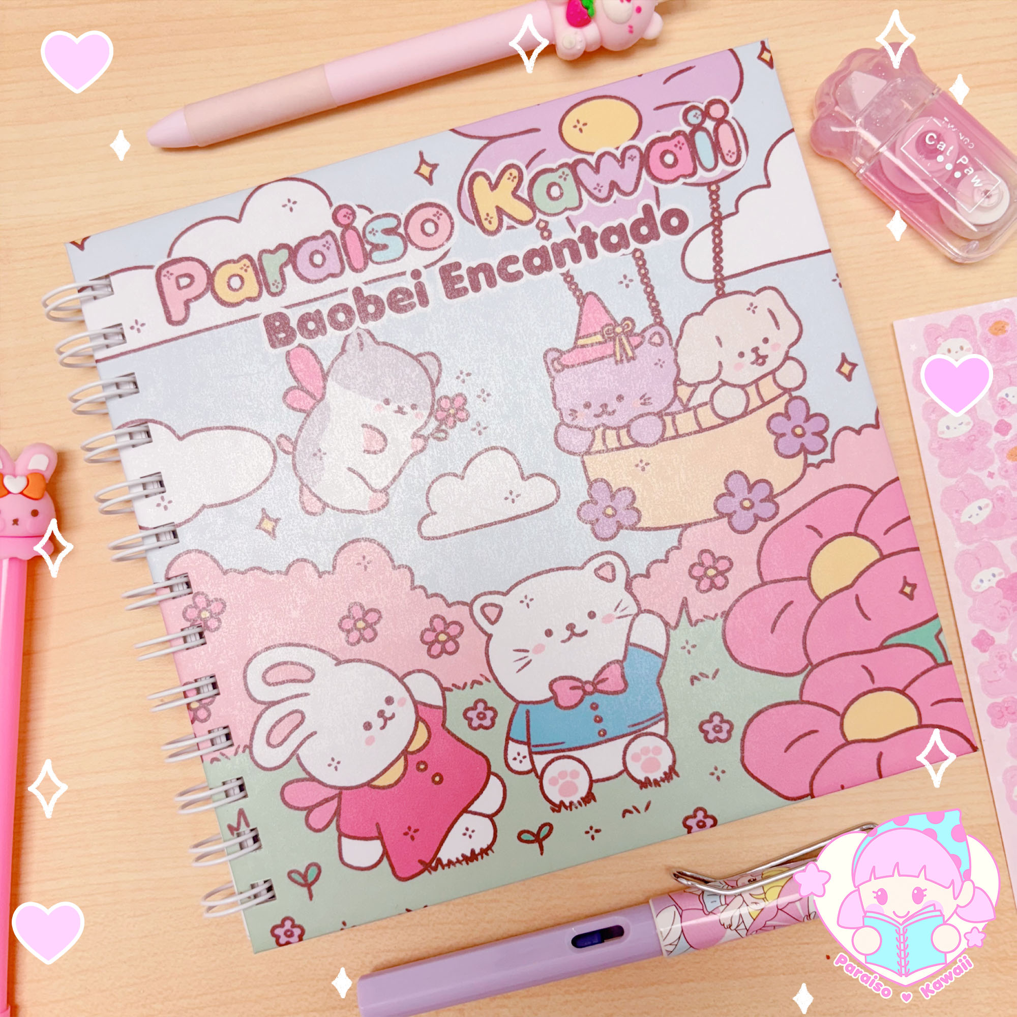 Libro para Pintar PK - Baobei Encantado