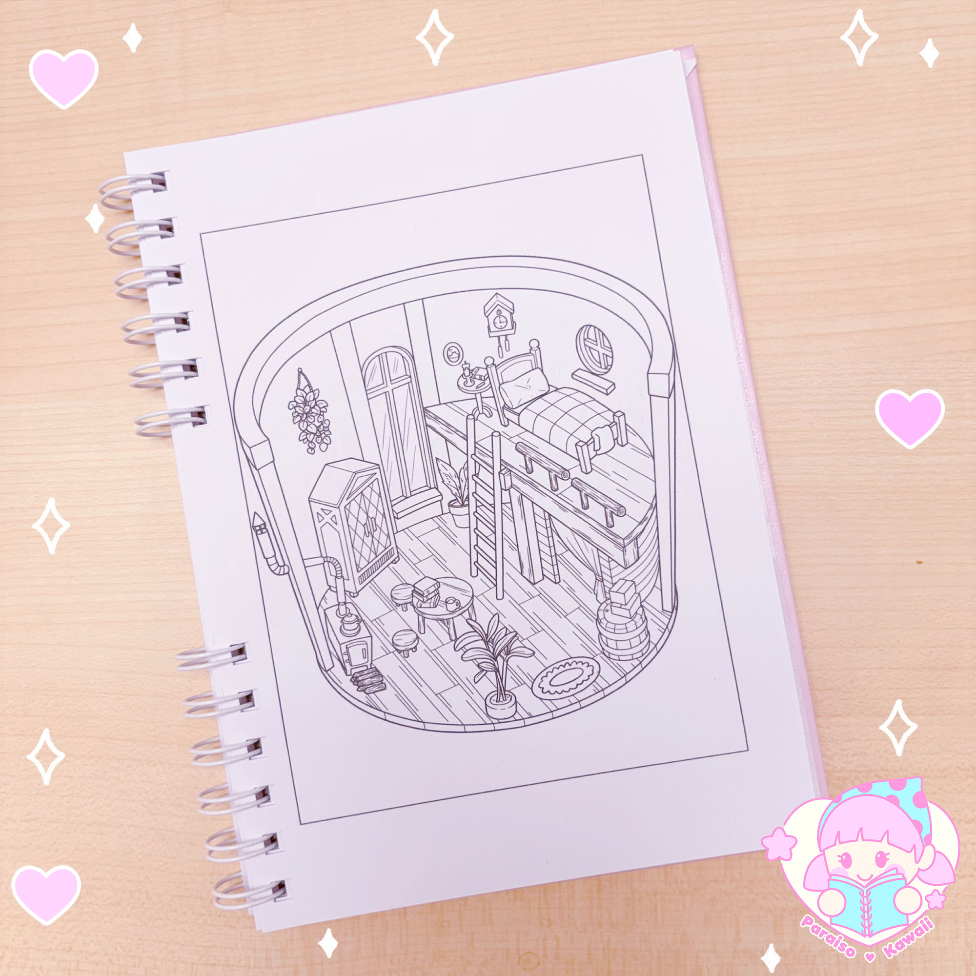 Libro para Pintar - Pocket Room - Imagen 2