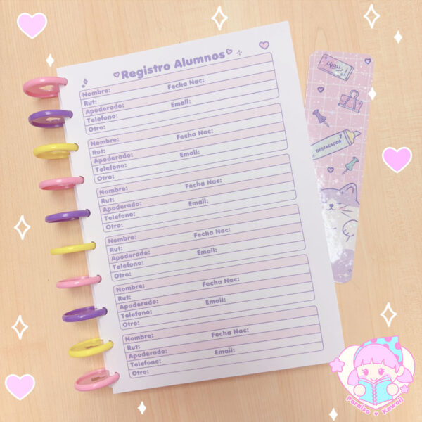 Planner de Discos a Pedido - Docente B5 - Imagen 7