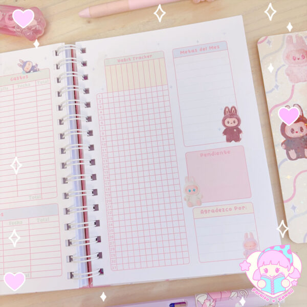 Planner Anual Labubu - A5 - Imagen 5