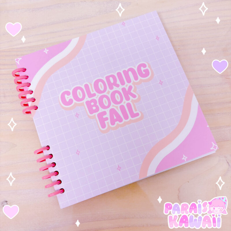 Color Book Fails Coloring Book Fail – Paraiso Kawaii