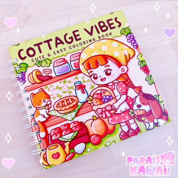 Libro para Pintar - Cottage Vibes