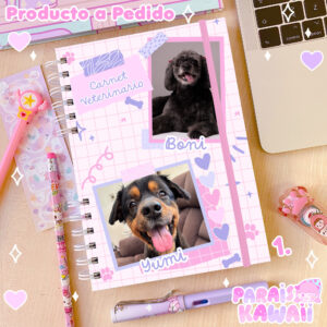 Carnet Veterinario a Pedido - 2 Mascotas