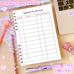 Alternative view of Carnet Veterinario a Pedido - 2 Mascotas