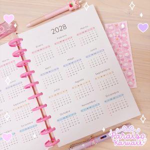 Planner a Pedido - Kawaii Docente Discos - Imagen 4