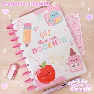 Planner a Pedido - Kawaii Docente Discos
